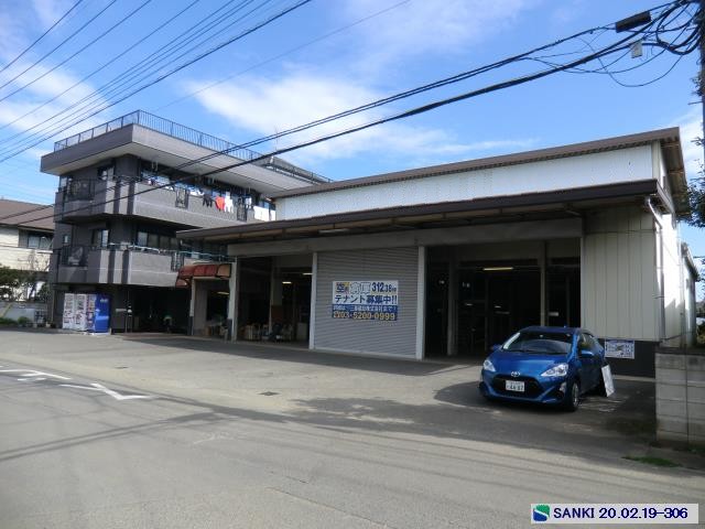 倉庫 千葉県松戸市 倉庫1階約200坪 その他中2、3階計約110坪有 駅近徒歩7分 シャッター高4m 前面広いヤード付
